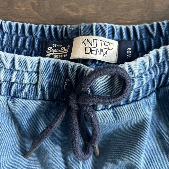 !!BOGO!! 2 for 1 Superdry Indigo Knit Jogger Shortie - Picture 4 of 11